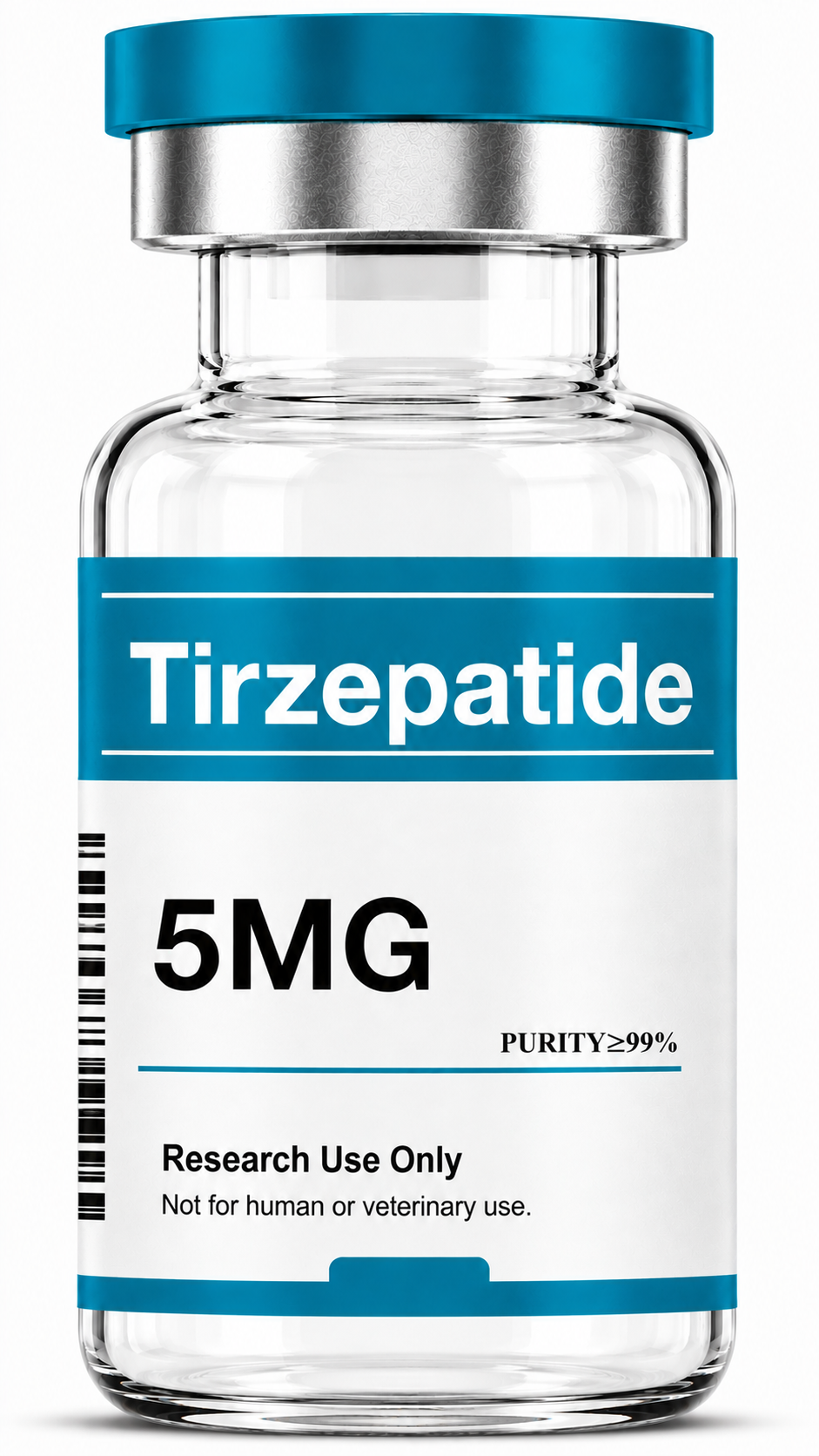 Tirzepatide lyophilized research vial